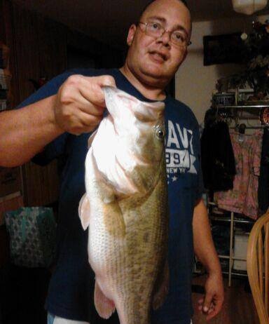 large mouth carlyle lake near Hoffman